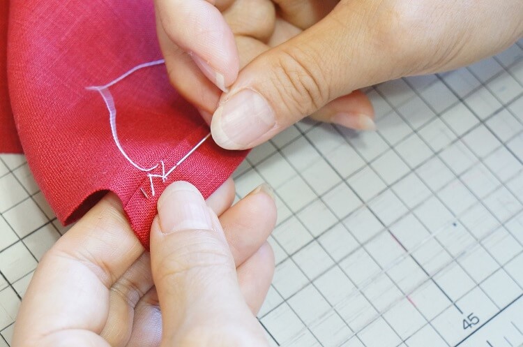 ゼッケンの付け方（縫い方）まつり縫い、ぐし縫いどっち？