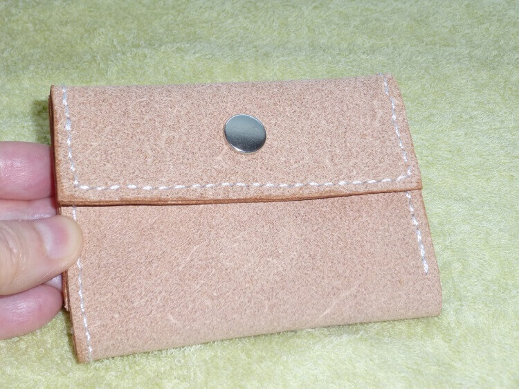 レザークラフトで3つ折り財布を作ろう！ | hapimade手芸教室 